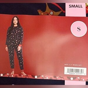 3 PAIRS Christmas Pajamas- 2 Women’s Small (1 NWT), 1 Children’s Size 8